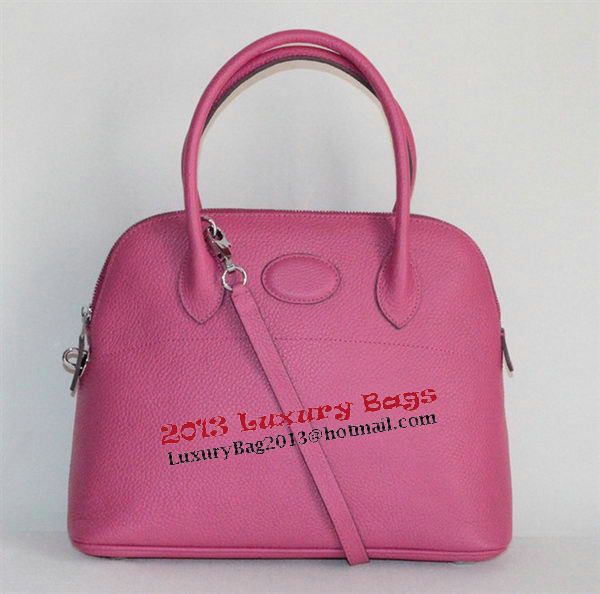 Hermes Bolide 37CM Calfskin Leather Tote Bags H509084 Rosy Hermes Bolide 37CM Calfskin Leather Tote Bags H509084 Rosy