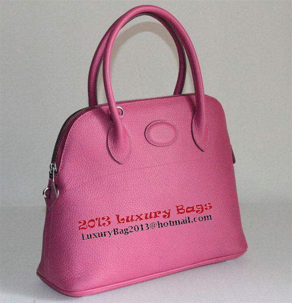Hermes Bolide 37CM Calfskin Leather Tote Bags H509084 Rosy Hermes Bolide 37CM Calfskin Leather Tote Bags H509084 Rosy