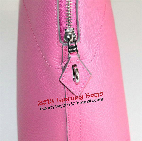 Hermes Bolide 37CM Calfskin Leather Tote Bags H509084 Rosy Hermes Bolide 37CM Calfskin Leather Tote Bags H509084 Rosy