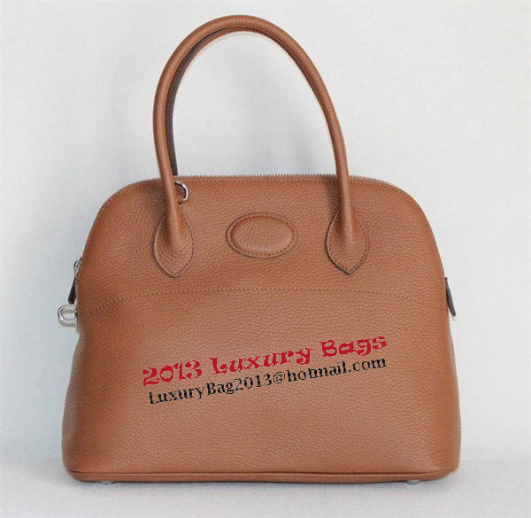 Hermes Bolide 37CM Calfskin Leather Tote Bags H509084 Wheat Hermes Bolide 37CM Calfskin Leather Tote Bags H509084 Wheat