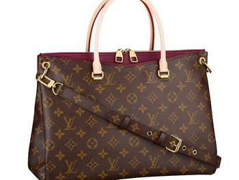 LOUIS VUITTON M40906 MONOGRAM CANVAS PALLAS LG AURORE LOUIS VUITTON M40906 MONOGRAM CANVAS PALLAS LG AURORE