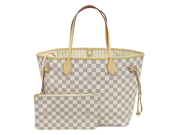 Louis Vuitton N41361 Damier Azur Neo Neverfull MM Bag Louis Vuitton N41361 Damier Azur Neo Neverfull MM Bag
