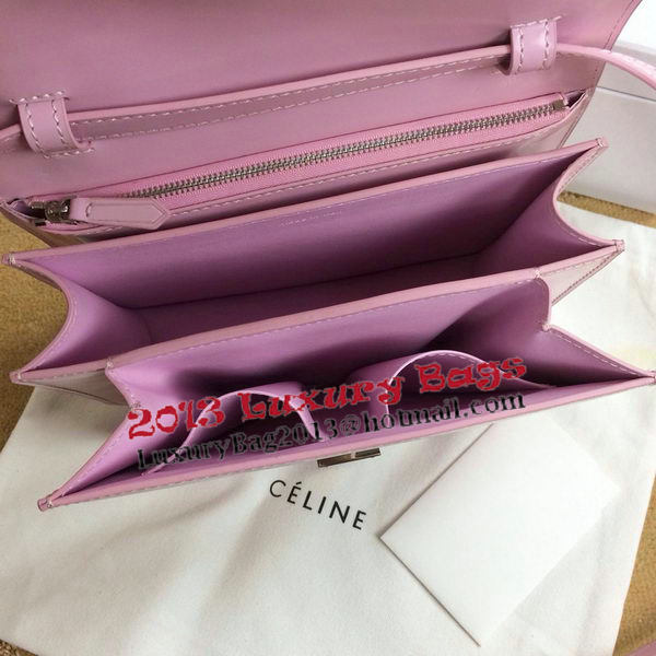 Celine Classic Box Small Flap Bag Smooth Leather C11042 Light Pink Celine Classic Box Small Flap Bag Smooth Leather C11042 Light Pink
