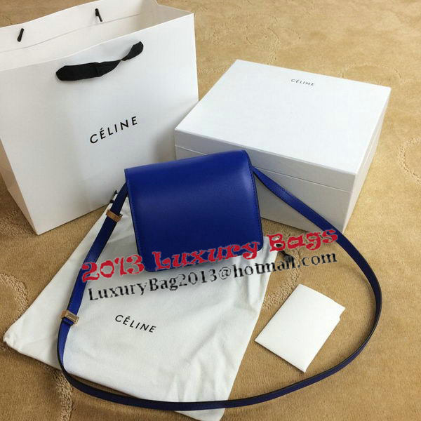 Celine Classic Box mini Flap Bag Smooth Leather C11041T Royal Celine Classic Box mini Flap Bag Smooth Leather C11041T Royal