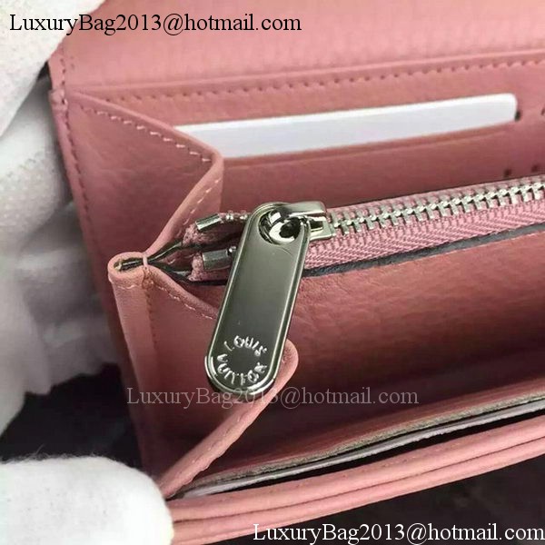 Louis Vuitton Mahina Leather IRIS Wallet M60144 Pink Louis Vuitton Mahina Leather IRIS Wallet M60144 Pink