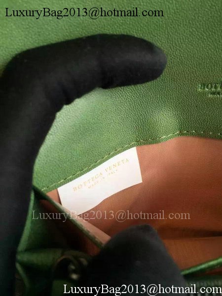 Bottega Veneta Intrecciato Nappa Tri-Flod Wallet BV150507 Green Bottega Veneta Intrecciato Nappa Tri-Flod Wallet BV150507 Green