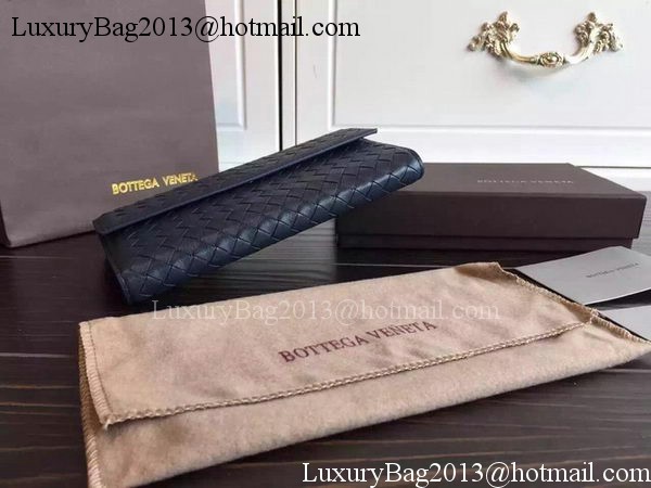 Bottega Veneta Intrecciato Nappa Tri-Flod Wallet BV150507 Royal Bottega Veneta Intrecciato Nappa Tri-Flod Wallet BV150507 Royal