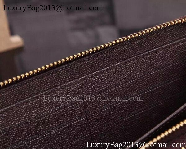 Louis Vuitton Damier Ebene Canvas Zippy Insolite Wallets N61723 Louis Vuitton Damier Ebene Canvas Zippy Insolite Wallets N61723