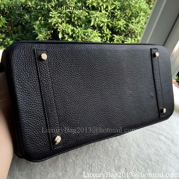 Hermes Birkin 40CM Bag Black Litchi Leather BK40 Gold Hermes Birkin 40CM Bag Black Litchi Leather BK40 Gold