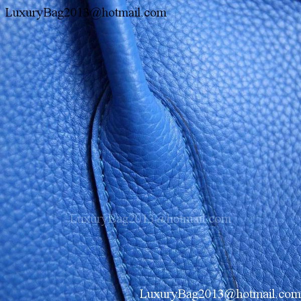 Hermes Garden Party 36cm 30cm Tote Bag Original Leather Blue Hermes Garden Party 36cm 30cm Tote Bag Original Leather Blue