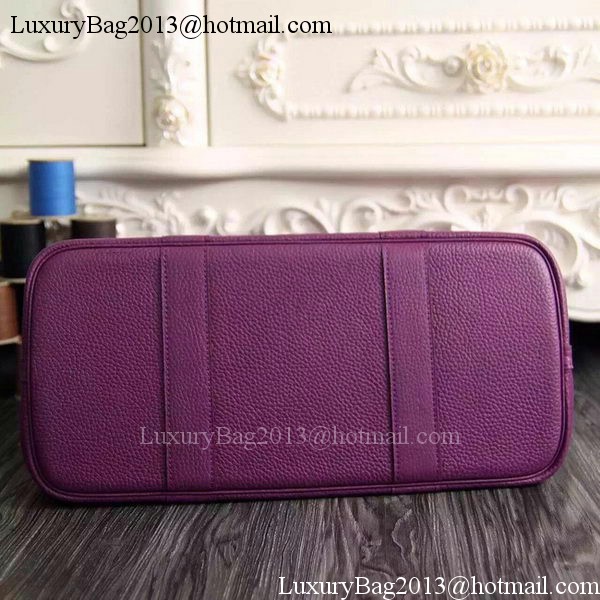 Hermes Garden Party 36cm 30cm Tote Bag Original Leather Purple Hermes Garden Party 36cm 30cm Tote Bag Original Leather Purple