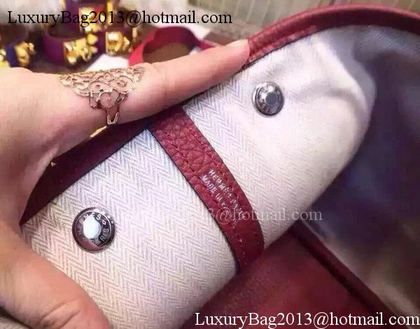 Hermes Garden Party 36cm Tote Bags Canvas HGP1927 Burgundy Hermes Garden Party 36cm Tote Bags Canvas HGP1927 Burgundy