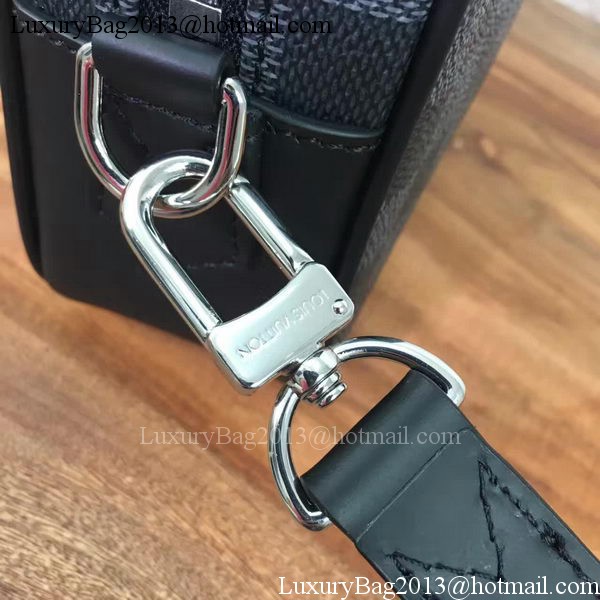 Louis Vuitton Damier Graphite Canvas KASAI CLUTCH N41664 Louis Vuitton Damier Graphite Canvas KASAI CLUTCH N41664