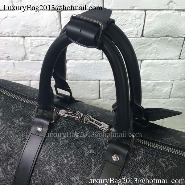 Louis Vuitton Monogram Eclipse Canvas KEEPALL 45 BANDOULIERE N40569 Louis Vuitton Monogram Eclipse Canvas KEEPALL 45 BANDOULIERE N40569