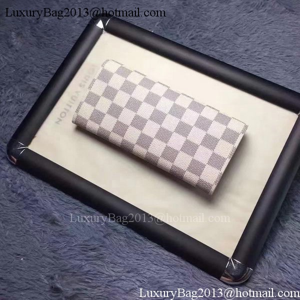 Louis Vuitton Damier Azur Canvas EMILIE WALLET N41625 Louis Vuitton Damier Azur Canvas EMILIE WALLET N41625