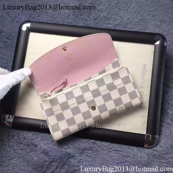 Louis Vuitton Damier Azur Canvas EMILIE WALLET N41625 Louis Vuitton Damier Azur Canvas EMILIE WALLET N41625