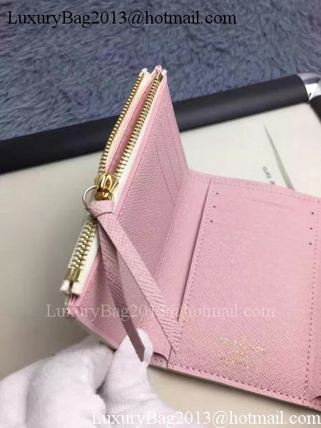 Louis Vuitton Damier Azur Canvas VICTORINE WALLET N58114 Pink Louis Vuitton Damier Azur Canvas VICTORINE WALLET N58114 Pink