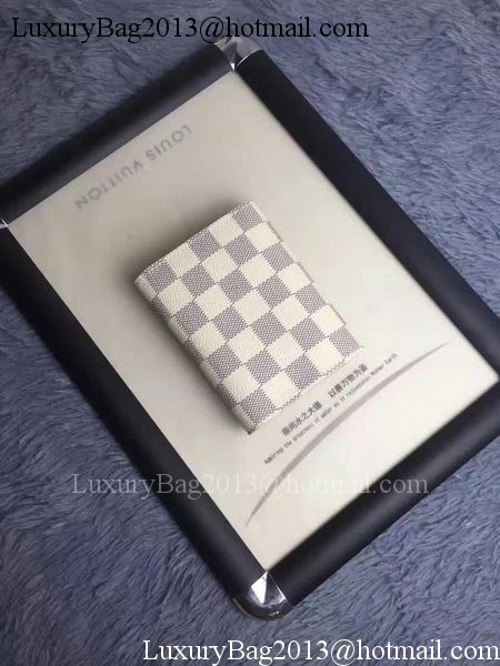 Louis Vuitton Damier Azur Canvas VICTORINE WALLET N58114 Red Louis Vuitton Damier Azur Canvas VICTORINE WALLET N58114 Red