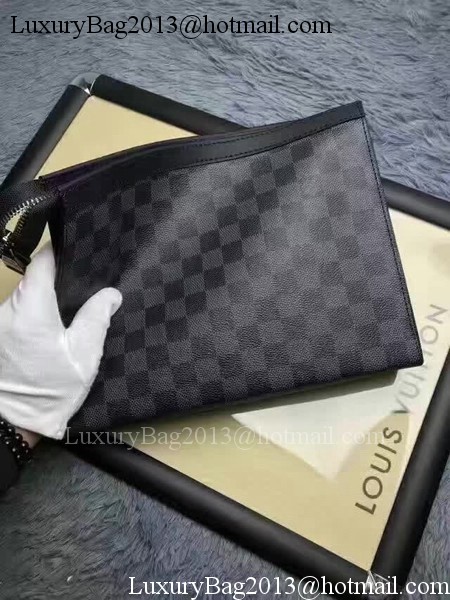 Louis Vuitton Damier Graphite Canvas TOILETRY POUCH 26 N41696 Louis Vuitton Damier Graphite Canvas TOILETRY POUCH 26 N41696