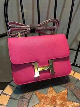Hermes Constance Bag Calfskin Leather H9978 Rose Hermes Constance Bag Calfskin Leather H9978 Rose