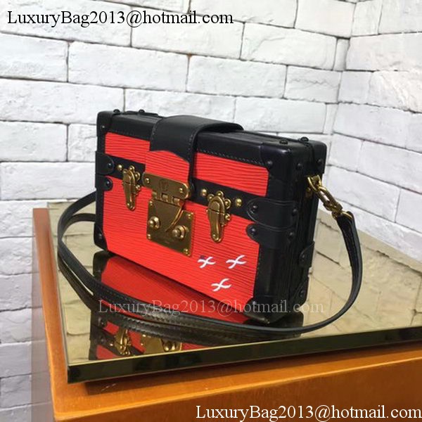 Louis Vuitton Epi Leather PETITE MALLE M54650 Red Louis Vuitton Epi Leather PETITE MALLE M54650 Red