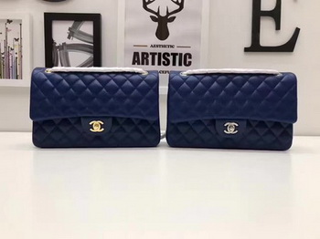 Chanel 2.55 Series Flap Bags Original Sheepskin A1112 Blue Chanel 2.55 Series Flap Bags Original Sheepskin A1112 Blue