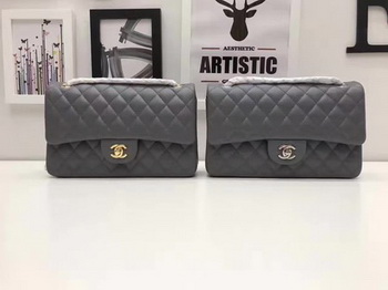 Chanel 2.55 Series Flap Bags Original Sheepskin A1112 Grey Chanel 2.55 Series Flap Bags Original Sheepskin A1112 Grey