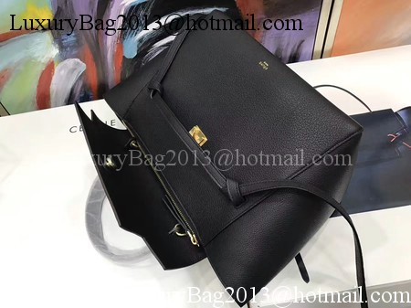 Celine Belt Bag Original Litchi Leather C3349 Black Celine Belt Bag Original Litchi Leather C3349 Black