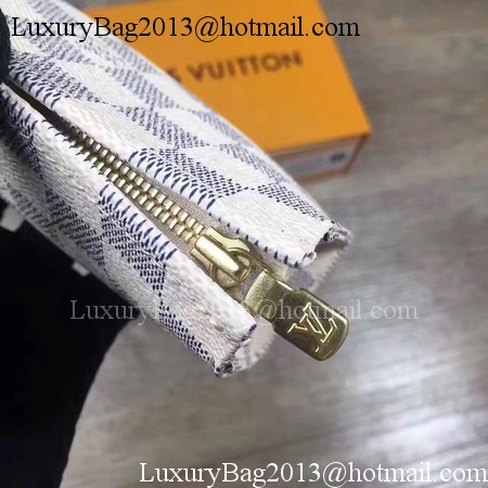 Louis Vuitton Damier Azur Canvas TOILETRY POUCH 15 M47546 Louis Vuitton Damier Azur Canvas TOILETRY POUCH 15 M47546