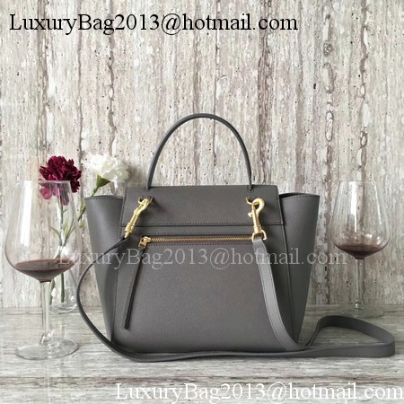 Celine Belt mini Bag Original Leather C98310 Deep Grey Celine Belt mini Bag Original Leather C98310 Deep Grey