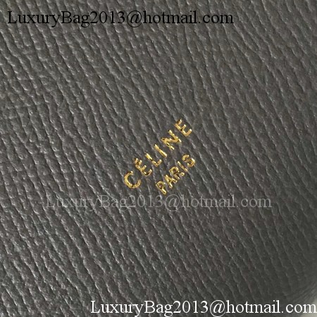 Celine Belt mini Bag Original Leather C98310 Deep Grey Celine Belt mini Bag Original Leather C98310 Deep Grey
