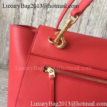 Celine Belt mini Bag Original Leather C98310 Red Celine Belt mini Bag Original Leather C98310 Red