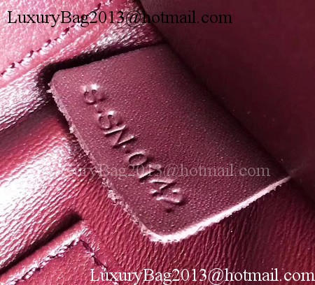 Celine Luggage Nano Tote Bag Original Leather CC3560 Wine Celine Luggage Nano Tote Bag Original Leather CC3560 Wine