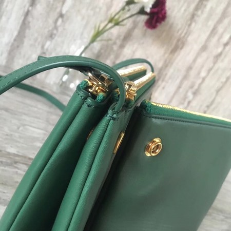 Celine mini Trio Crossbody Messenger Bag C55420 Green Celine mini Trio Crossbody Messenger Bag C55420 Green
