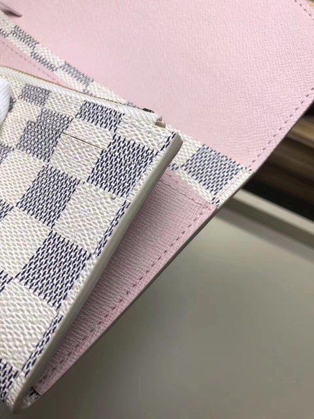 Louis Vuitton Damier Azur Canvas EMILIE WALLET N61625 Louis Vuitton Damier Azur Canvas EMILIE WALLET N61625