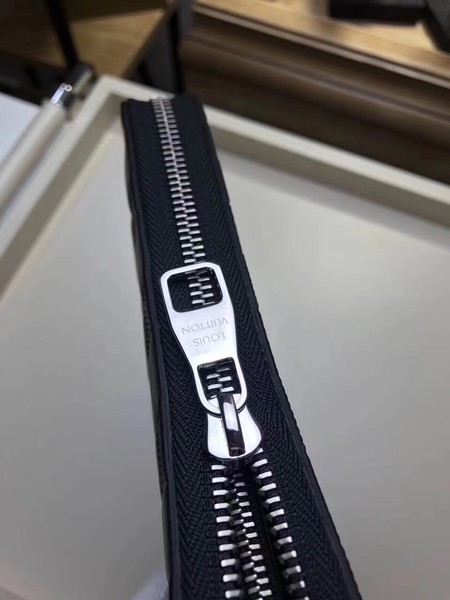 Louis Vuitton Damier Infini Leather Zippy Wallet N60015 Louis Vuitton Damier Infini Leather Zippy Wallet N60015