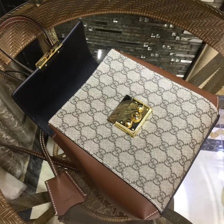 Gucci Padlock GG Supreme Backpack 498194 Black Gucci Padlock GG Supreme Backpack 498194 Black