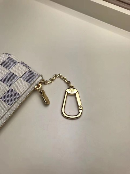 Louis Vuitton Damier Azur Canvas KEY POUCH N62659 Louis Vuitton Damier Azur Canvas KEY POUCH N62659