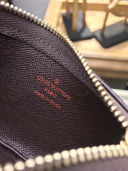 Louis Vuitton Damier Ebene Canvas KEY POUCH N62658 Louis Vuitton Damier Ebene Canvas KEY POUCH N62658