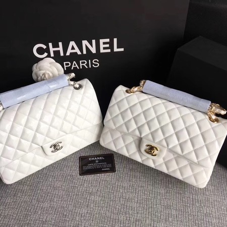 Chanel 2.55 Series Flap Bags Original Leather A1112 White Chanel 2.55 Series Flap Bags Original Leather A1112 White
