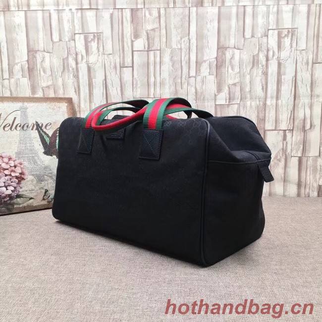 Gucci GG Supreme canvas Travelling bag 146310 black