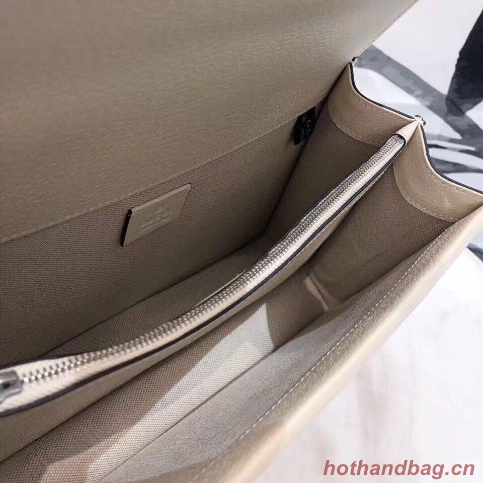 Gucci Dionysus Blooms Leather Shoulder Bag 400249 White Gucci Dionysus Blooms Leather Shoulder Bag 400249 White