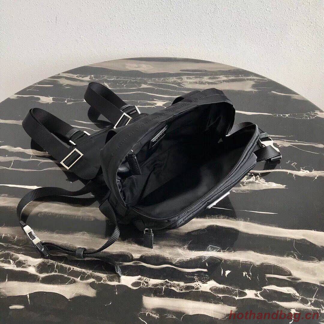 Prada Nylon harness bag 2VL014 black Prada Nylon harness bag 2VL014 black
