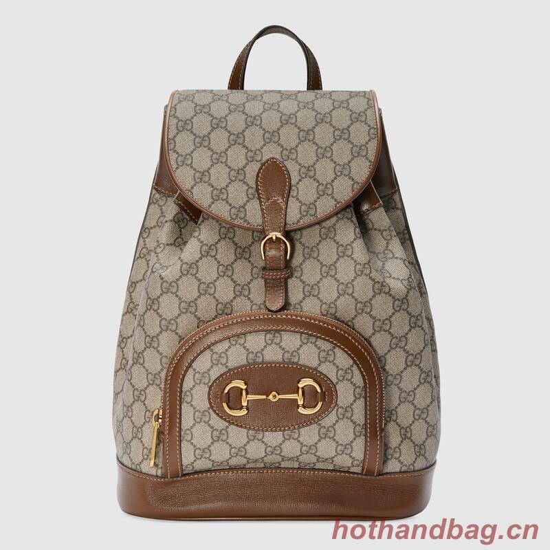 Gucci 1955 Horsebit backpack 620849 Brown