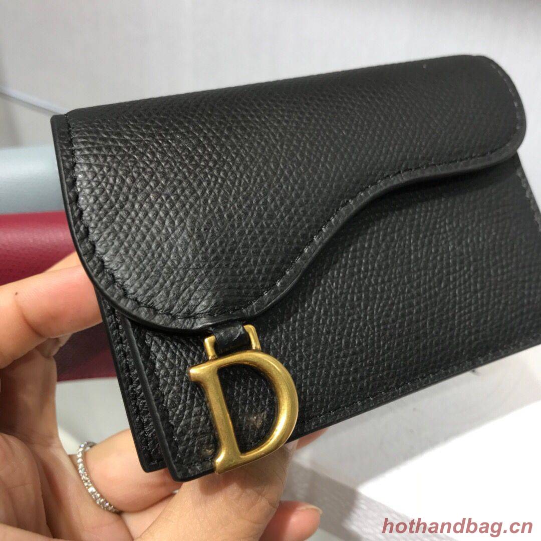 DIOR OBLIQUE 5-POCKET CARD HOLDER M928 BLACK DIOR OBLIQUE 5-POCKET CARD HOLDER M928 BLACK