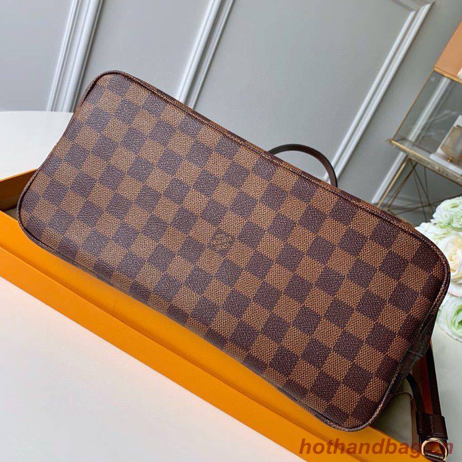 Louis Vuitton Damier Ebene Canvas Neverfull M41358 Red Louis Vuitton Damier Ebene Canvas Neverfull M41358 Red