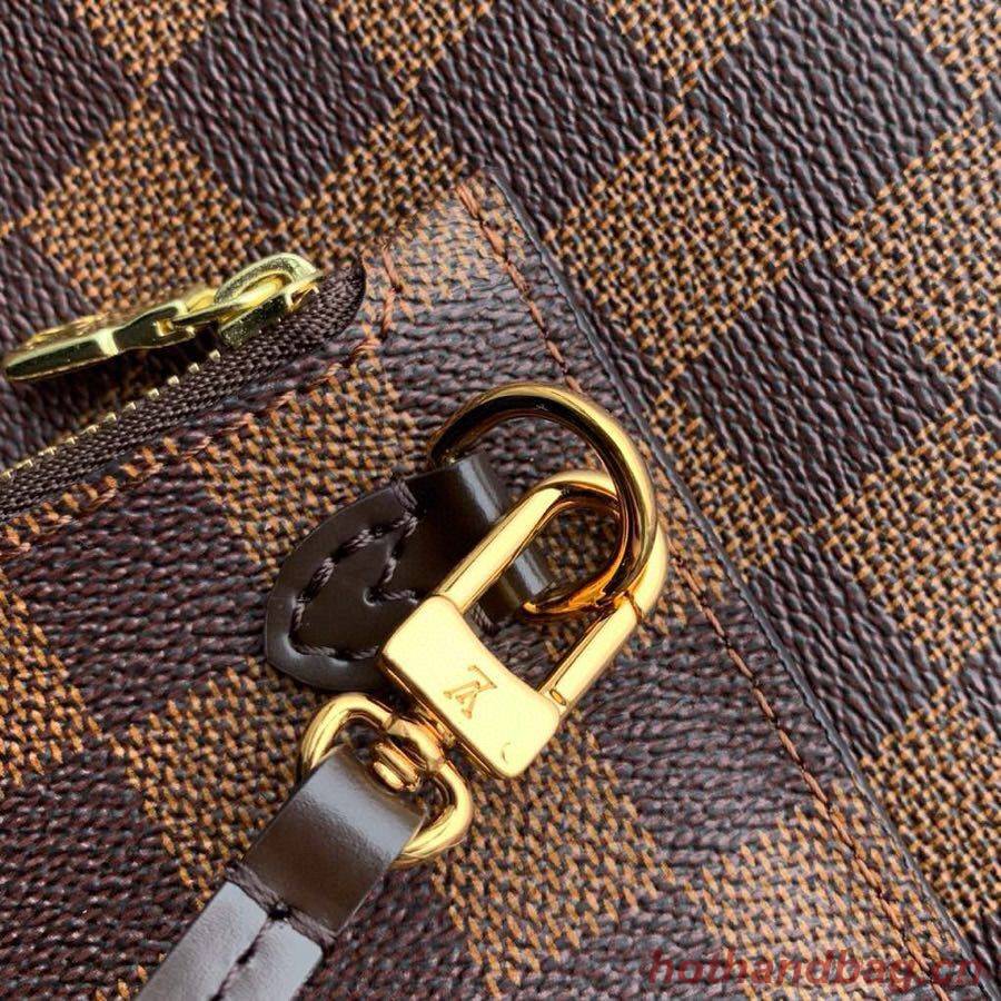 Louis Vuitton Damier Ebene Canvas Neverfull M41358 Red Louis Vuitton Damier Ebene Canvas Neverfull M41358 Red