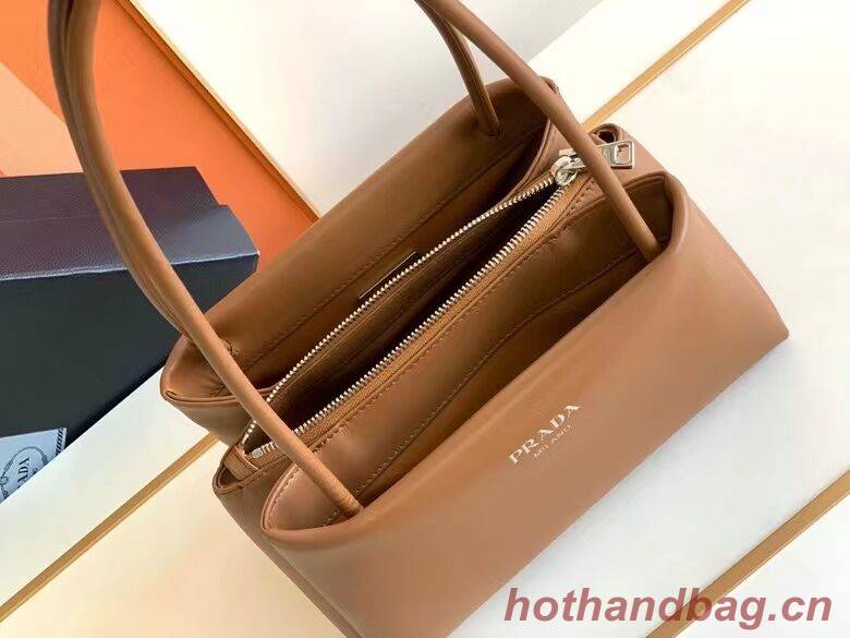 Prada Small leather Prada Supernova handbag 1BA368 caramel Prada Small leather Prada Supernova handbag 1BA368 caramel