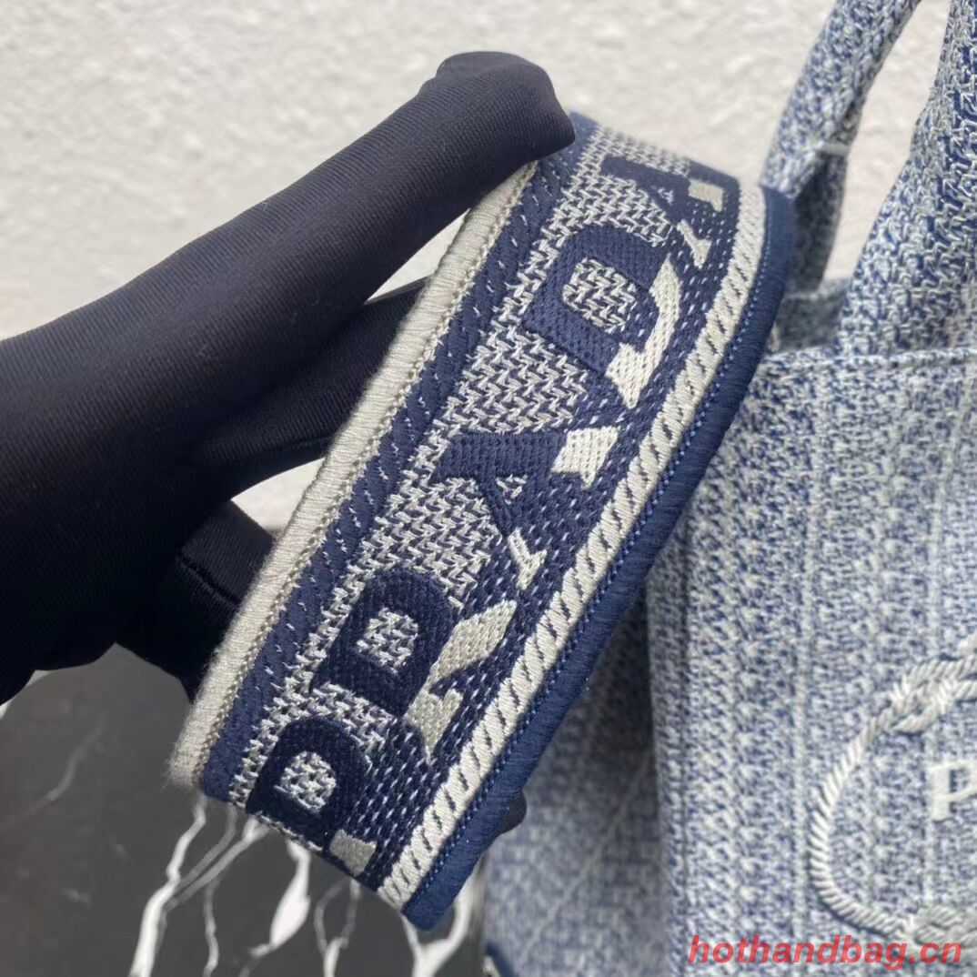 Prada SMALL SHOPPING BAG 1AV333 Blue Prada SMALL SHOPPING BAG 1AV333 Blue