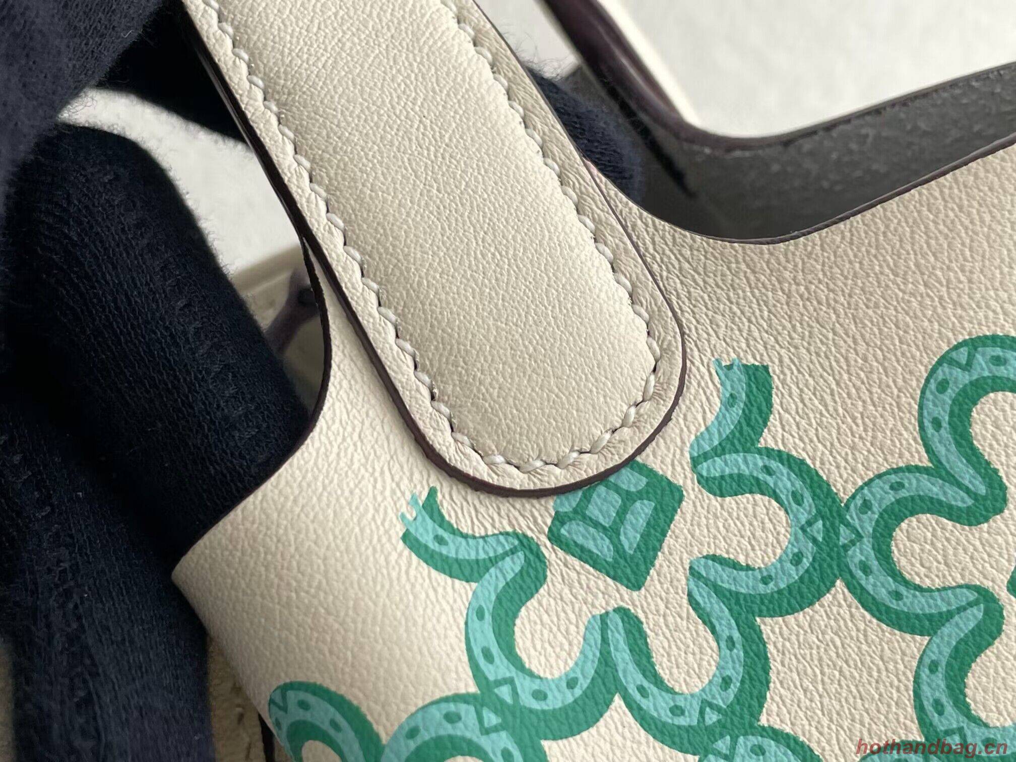 Hermes Mini Picotin 14 Lock Bags Original Swift Leather PL5302 Flower Green Hermes Mini Picotin 14 Lock Bags Original Swift Leather PL5302 Flower Green